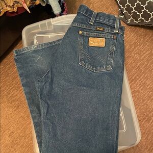 Wrangler Men's Relaxed Fit Denim Jeans